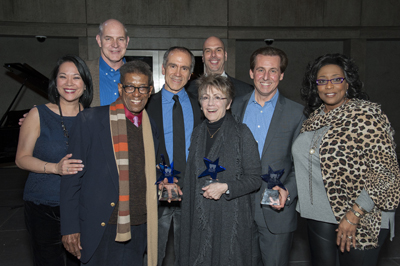 Actors' Equity Association honored Christine Toy Johnson, Dev Kennedy, Chuck Smith, Sean F. Taylor, Barbara Gaines, Criss Henderson, and E. Faye Butler for their contributions at the Spirit, A Celebration of Diversity.